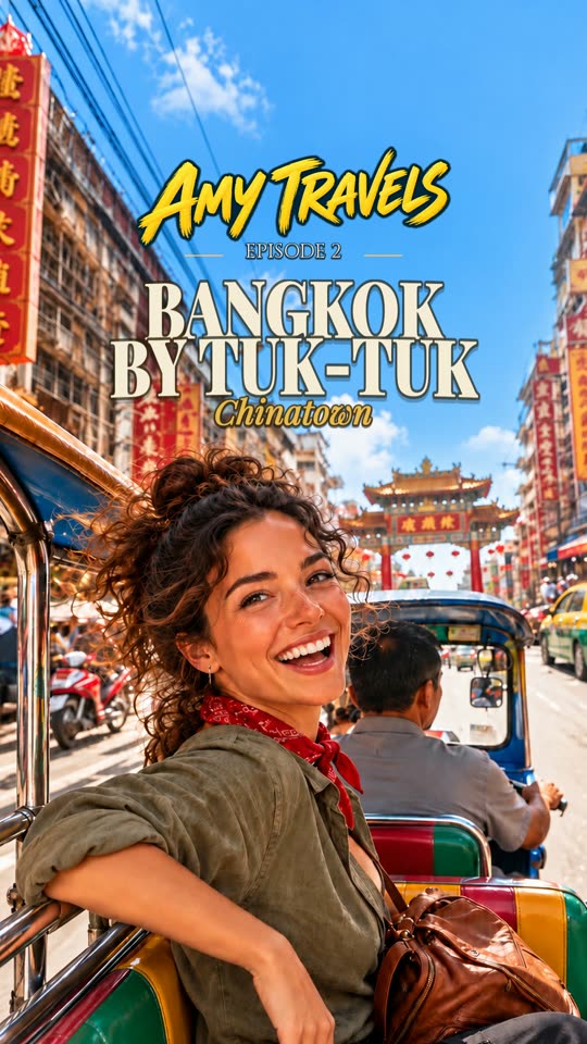 Amy Travels Episode 2: Bangkok by tuk-tuk